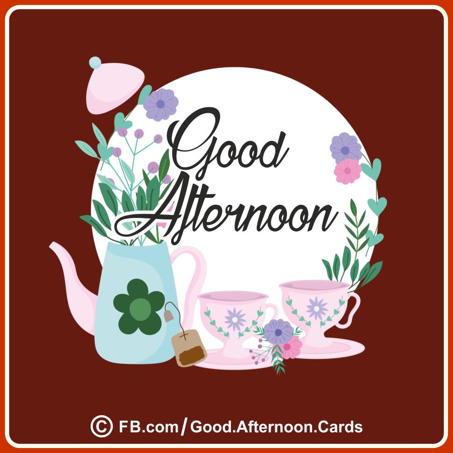 Good Afternoon Cards 12