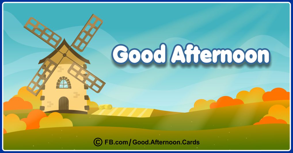 Good Afternoon Cards 13