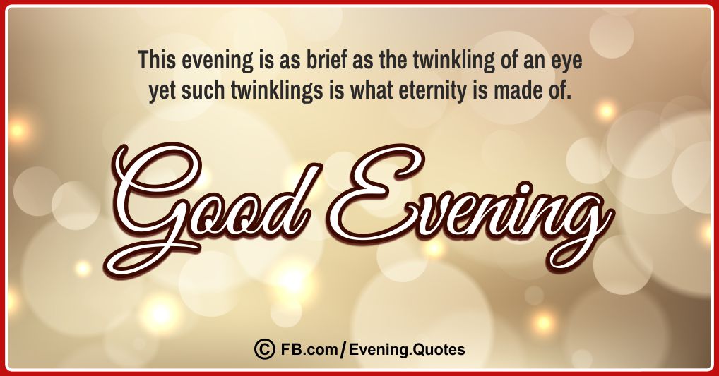 Good Evening Wishes 03
