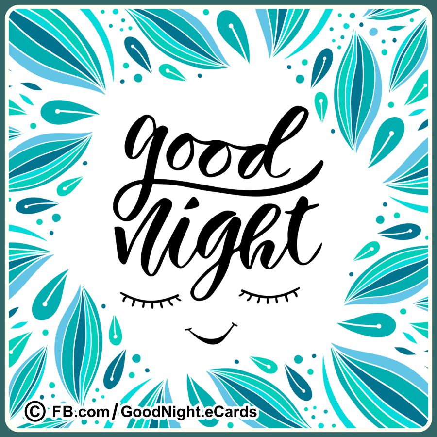 Good Night Cards 01