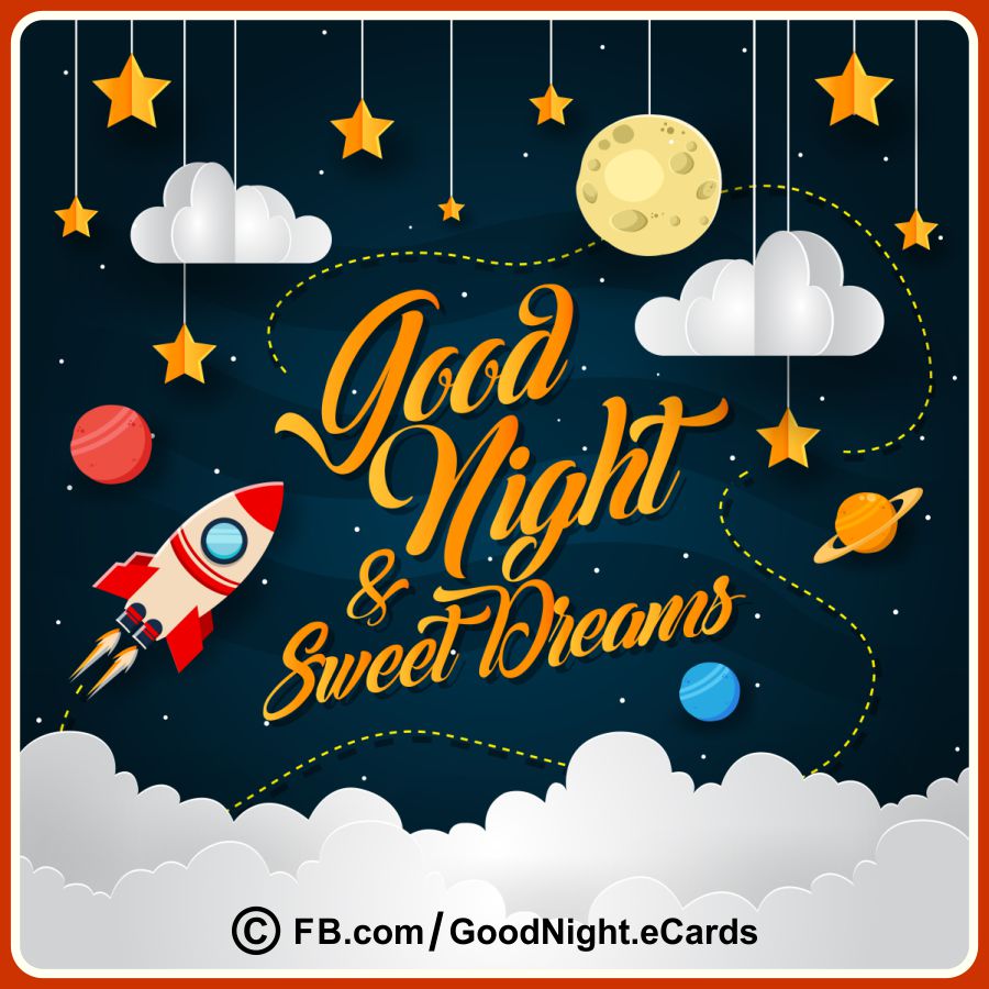 Good Night Cards 03
