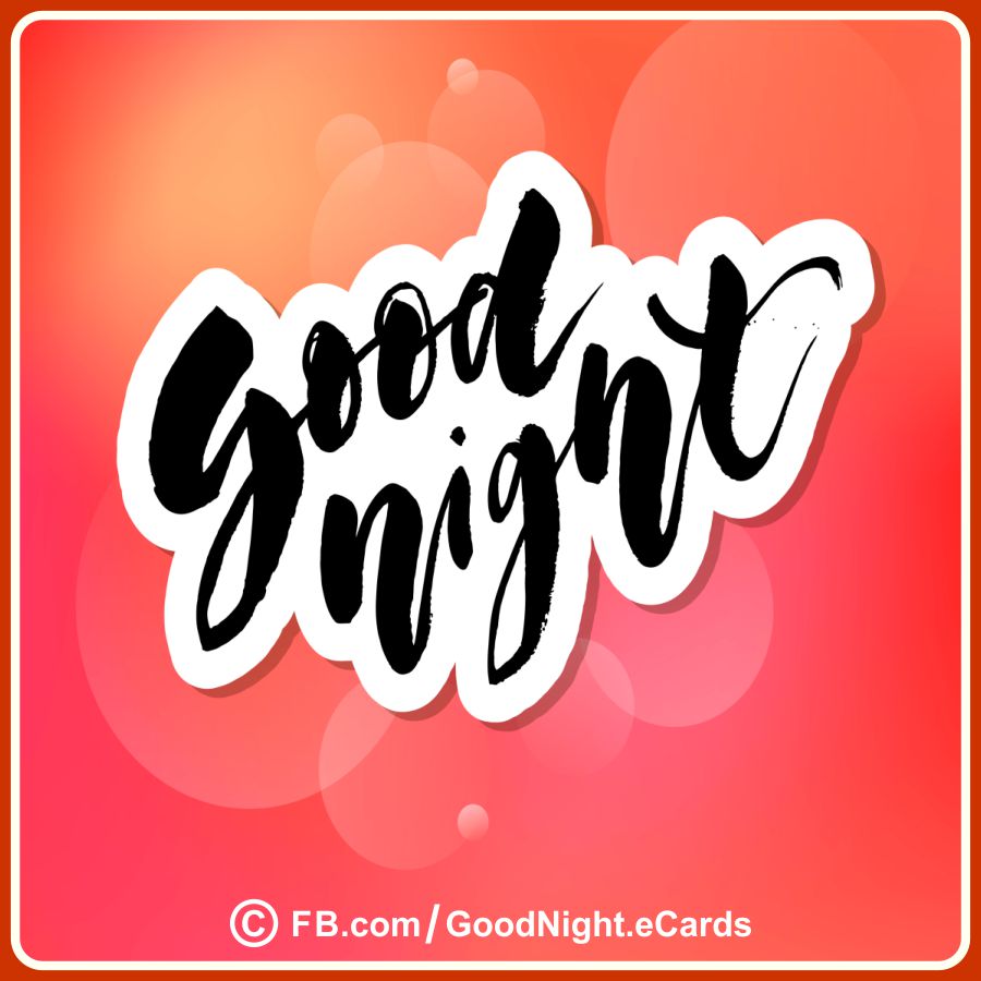 Good Night Cards 06