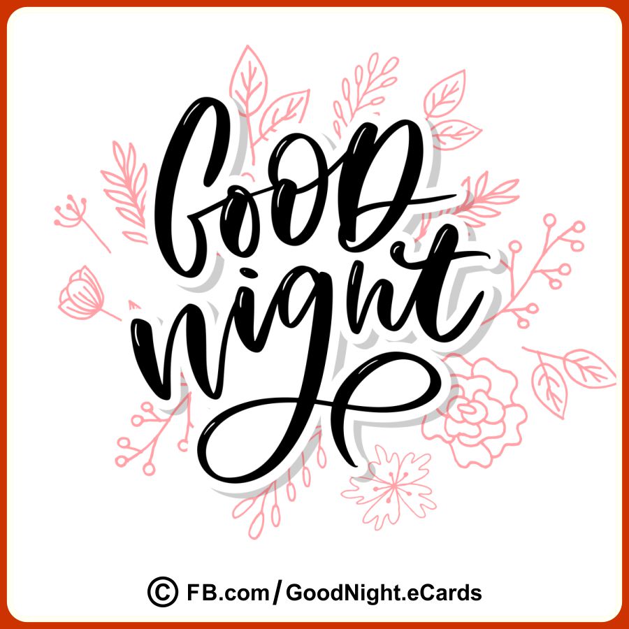 Good Night Cards 09