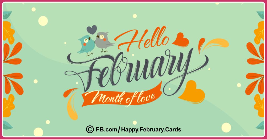 Happy February Cards 25