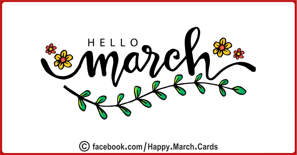 Hello March Cards 09