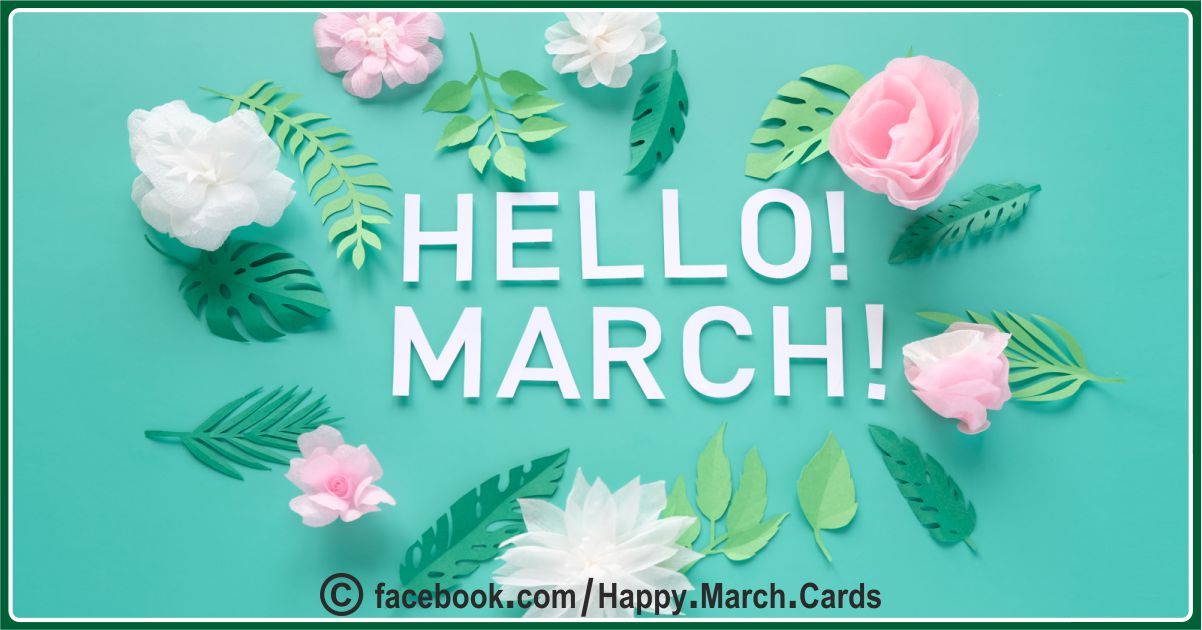 Hello March Cards 12