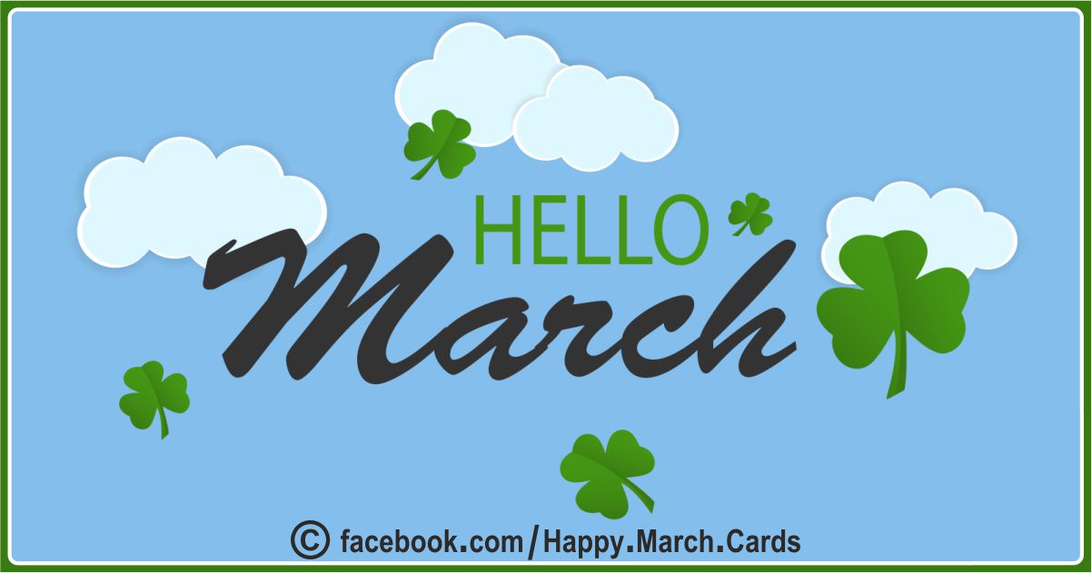 Hello March Cards 19