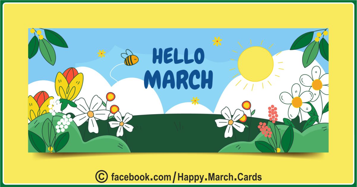 Welcome March Cards 35